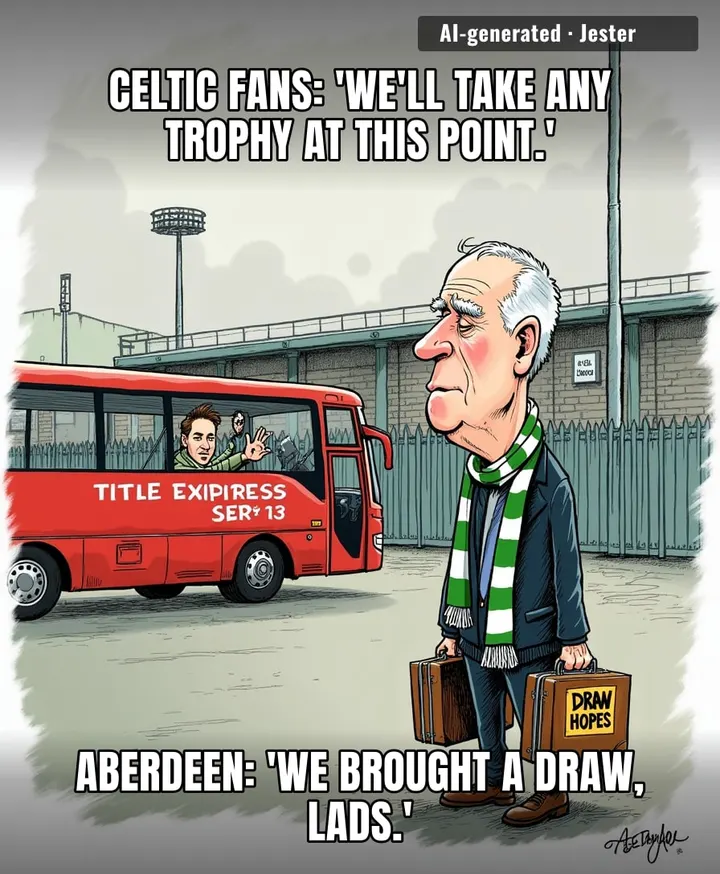 Aberdeen treated Parkhead like a library and Celtic still couldn't find the winning shelf.