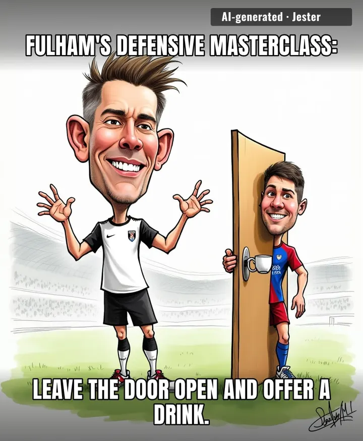 The only thing more generous than Fulham’s back line is a Nigerian prince looking for a bank account.