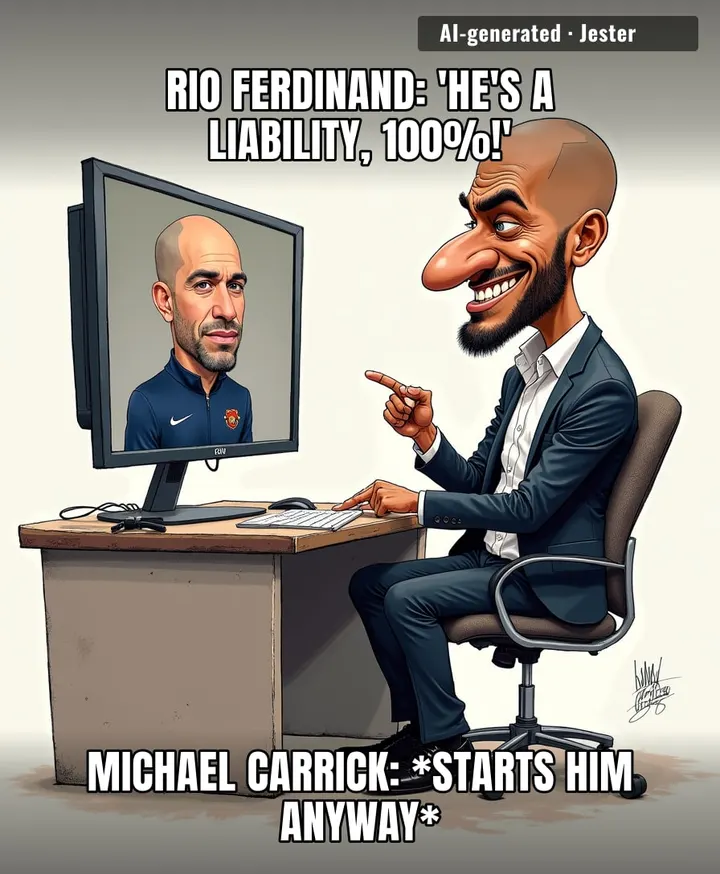 Rio's punditry is like my GPS—always confident, always 20 minutes late, and never actually driving the bus.