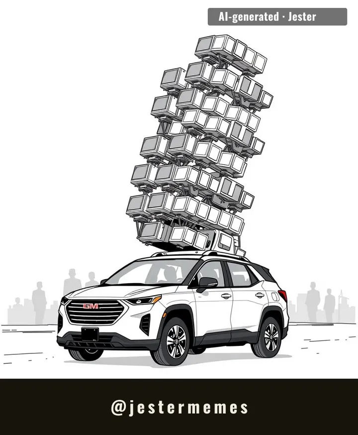 gm's lidar isn't a religion, it's a very expensive hat.
