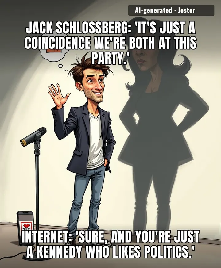 Every Kennedy is one Instagram post away from being America's favorite conspiracy theory, and Jack's out here feeding the algorithm like it's a pet.