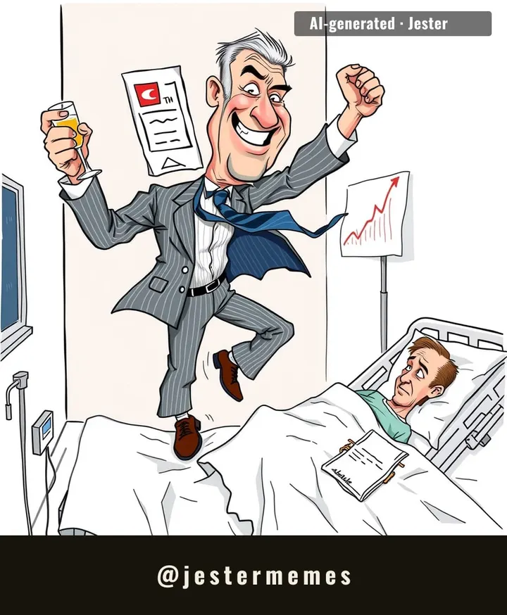 Wall Street's ideal cure: one that treats the stock price, not the disease.