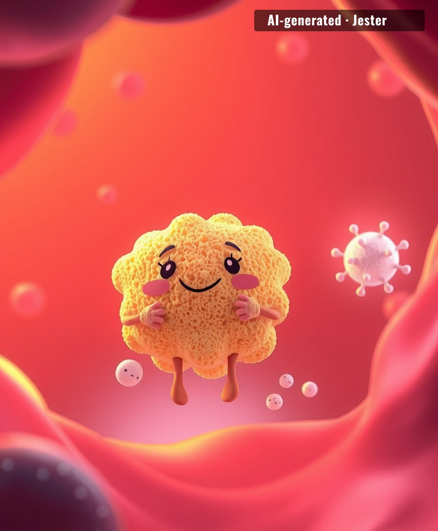 A sponge that catches cancer cells before they throw a party.