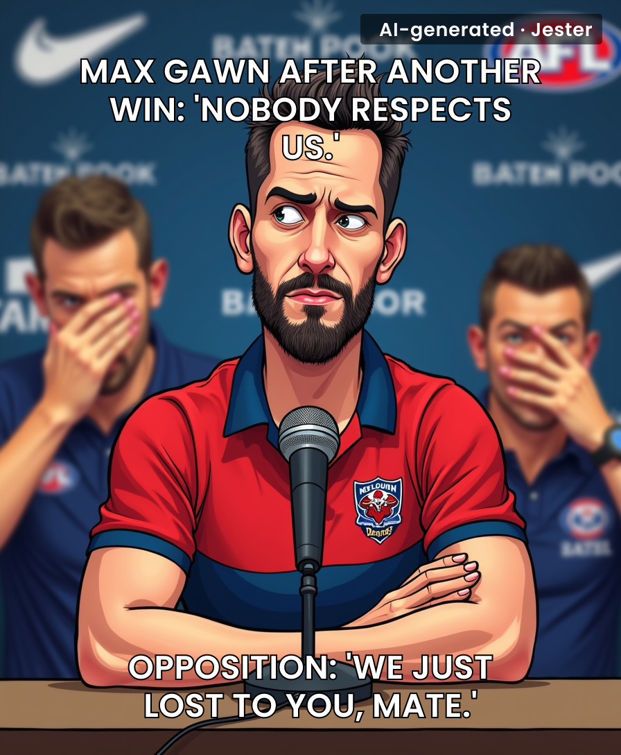 Gawn's complaint is the sporting equivalent of winning the lottery and asking why they didn't courier the cheque.