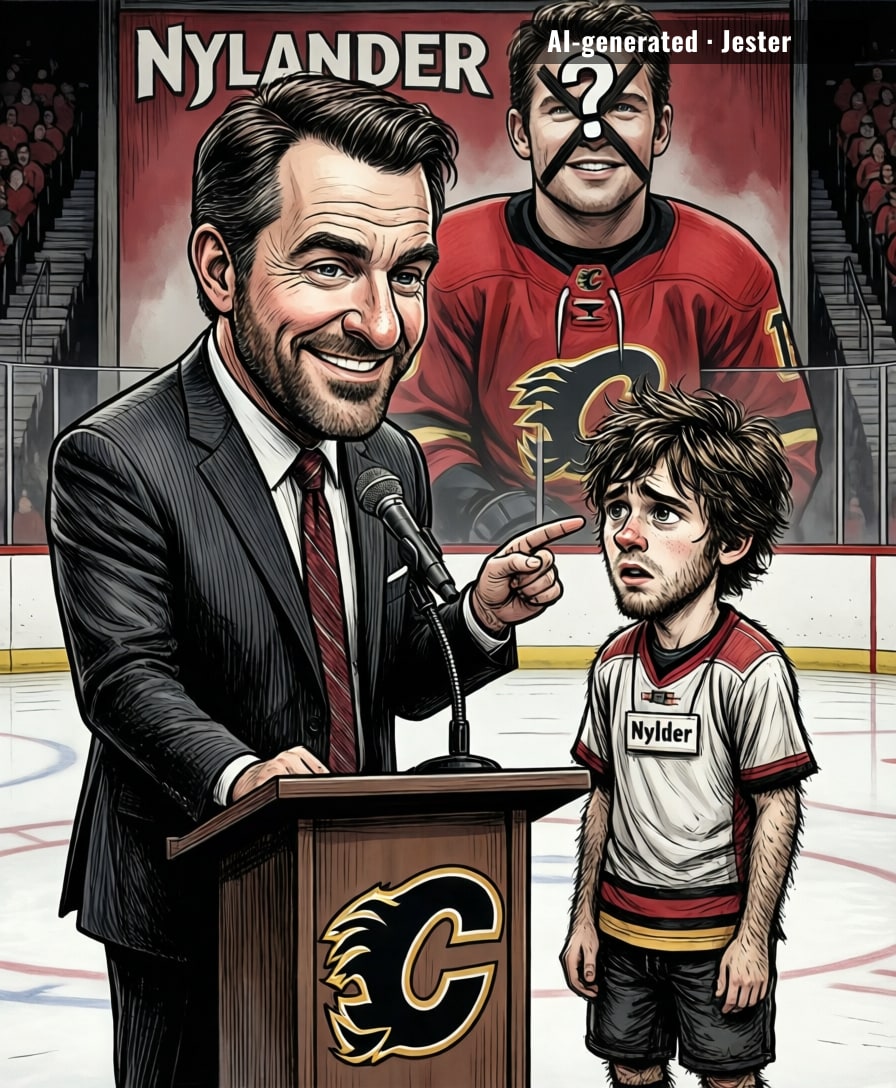 The Flames are so desperate for a spark they're signing the other Nylander, hoping no one checks the receipt.