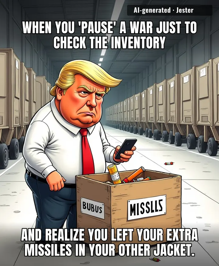 Trump is treating the US military budget like a forgotten gift card he’s trying to drain before it expires.