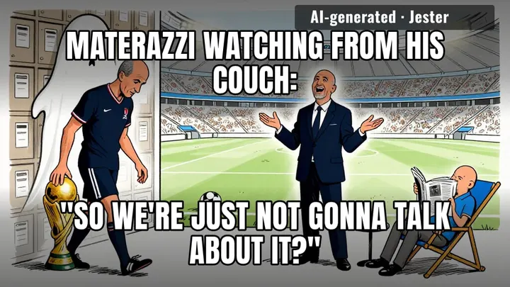 Zidane has waited 20 years to lose to Italy in a stadium he owns.