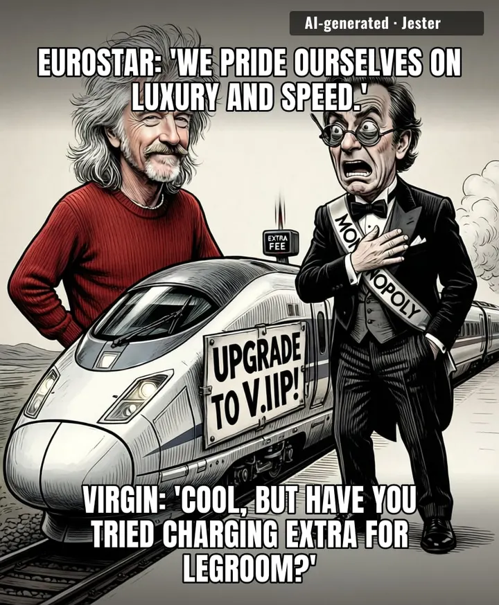 Adding a Virgin brand to cross-channel travel is just a bold new way to pay 200 quid to be personally reminded that Richard Branson owns the air you're currently breathing.