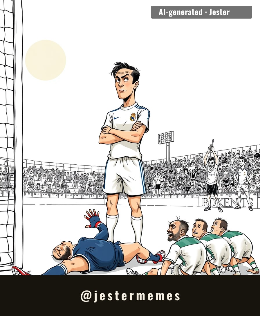 Real Madrid scoring against Elche is basically a billionaire swiping right on your Hinge match — technically legal, spiritually rude.