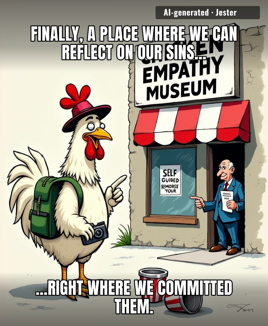 KFC's new museum: because nothing says 'we care' like a gift shop next to the deep fryer.