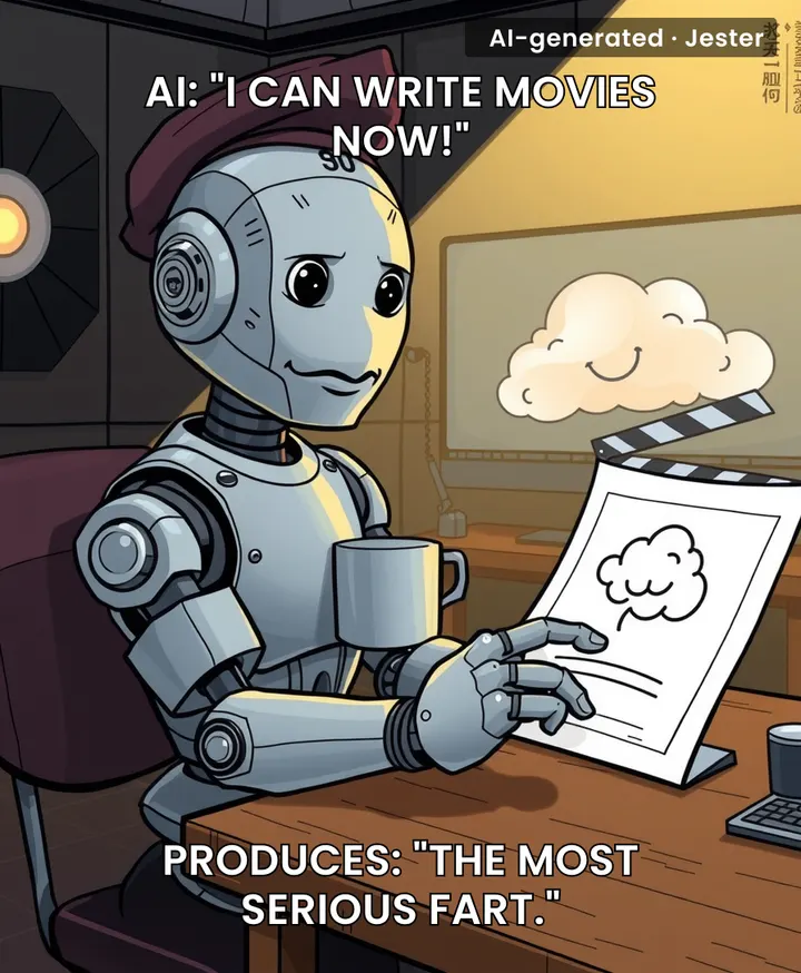 Nobody expected AI to skip writing the Great American Novel and go straight to the Great American Fart.