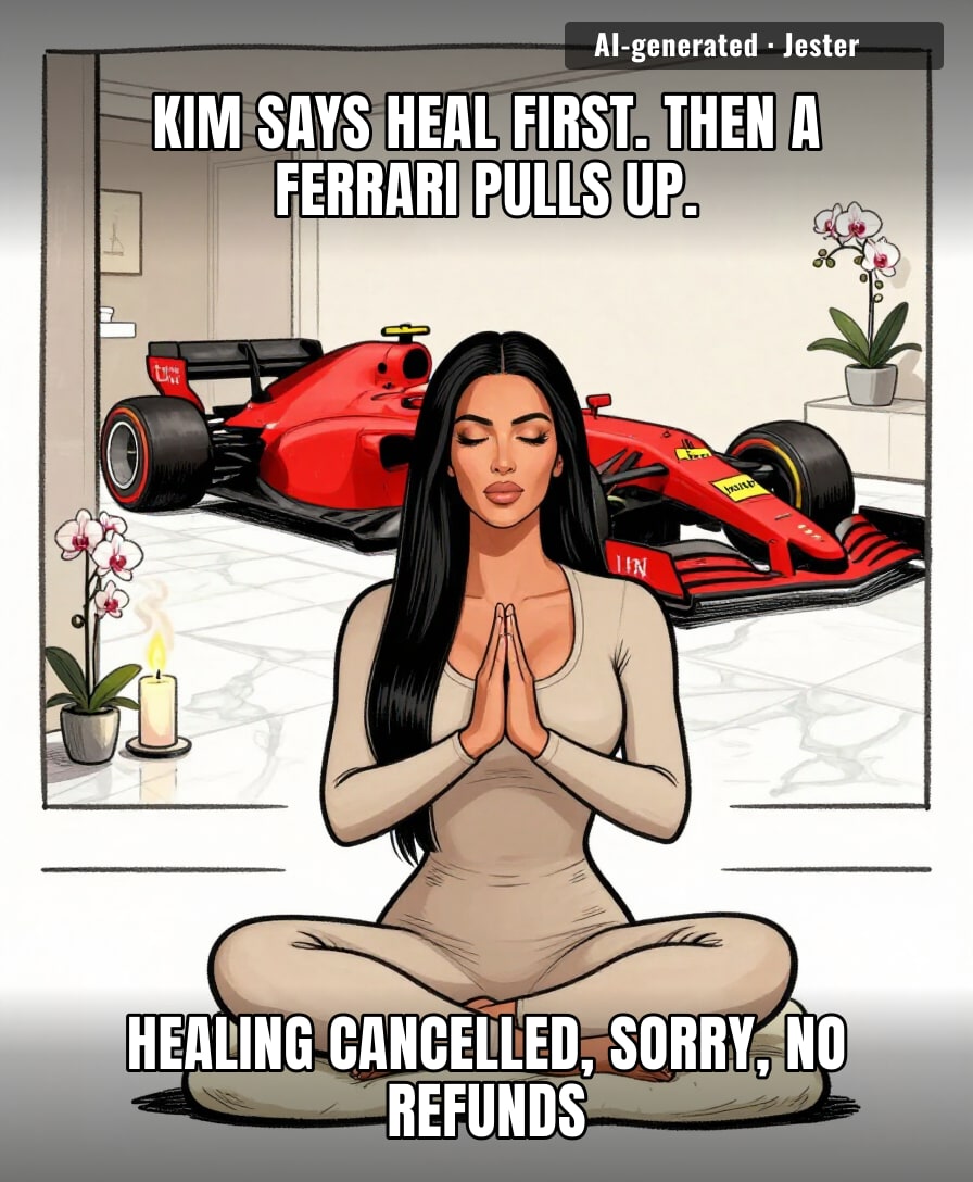 heal yourself first — unless the other person's in another country, then heal on the plane.