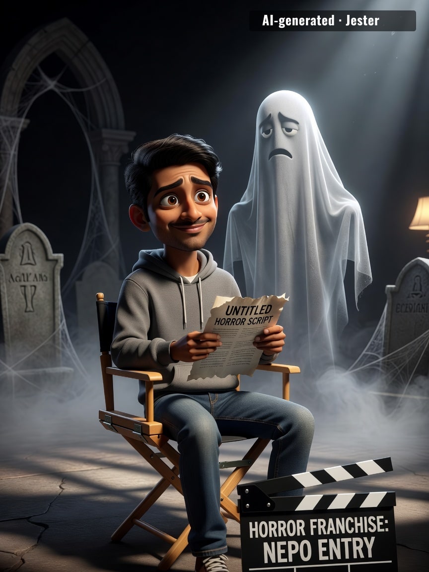 Ahan Shetty joining a horror franchise proves that nepotism is indeed a ghost that never dies.
