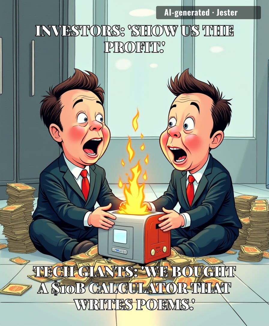 It’s nice to know that in the age of super-intelligence, the only thing we've actually optimized is how fast we can burn a trillion dollars.