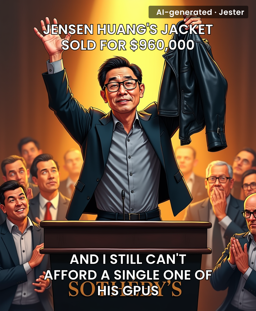 When your CEO's jacket costs more than the annual salary of 20 engineers.