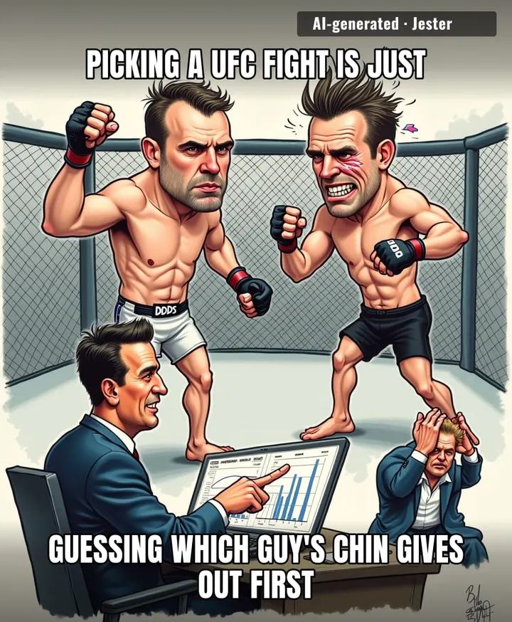 Nothing says 'expert analysis' like a prediction from someone who's never been punched in the face.