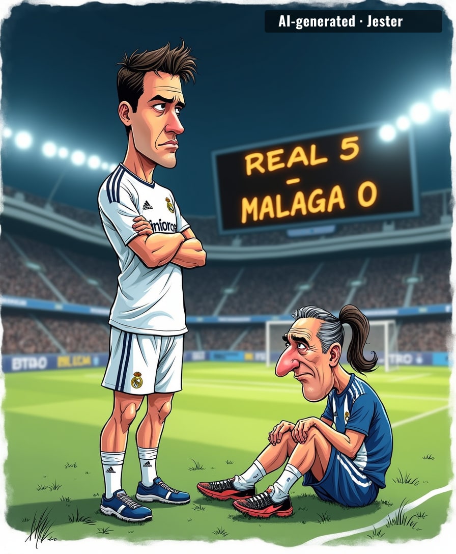 Malaga's only chance at a trophy this season is being Real Madrid's therapy session.