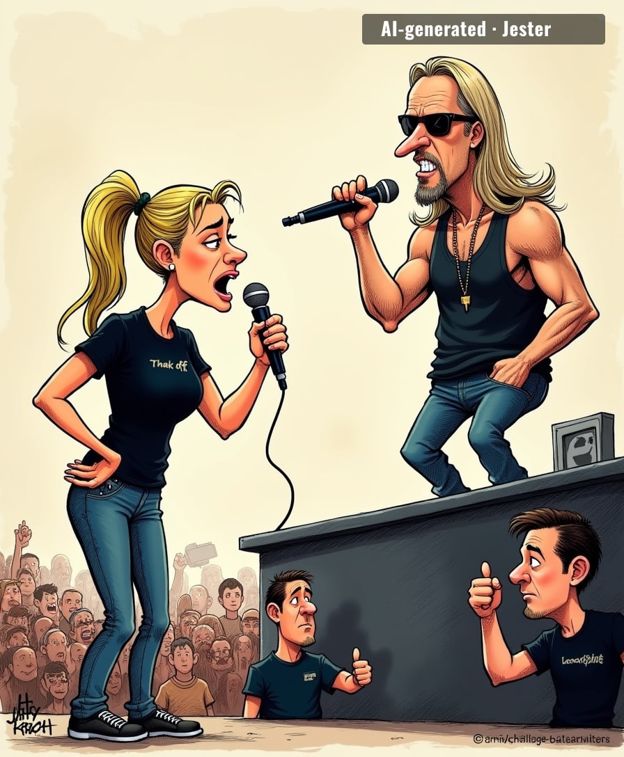 Finally, an ASL interpreter who actually listened to Kid Rock's lyrics and responded appropriately.