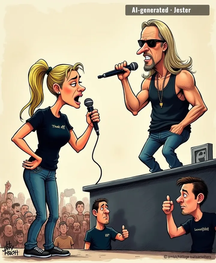 Finally, an ASL interpreter who actually listened to Kid Rock's lyrics and responded appropriately.