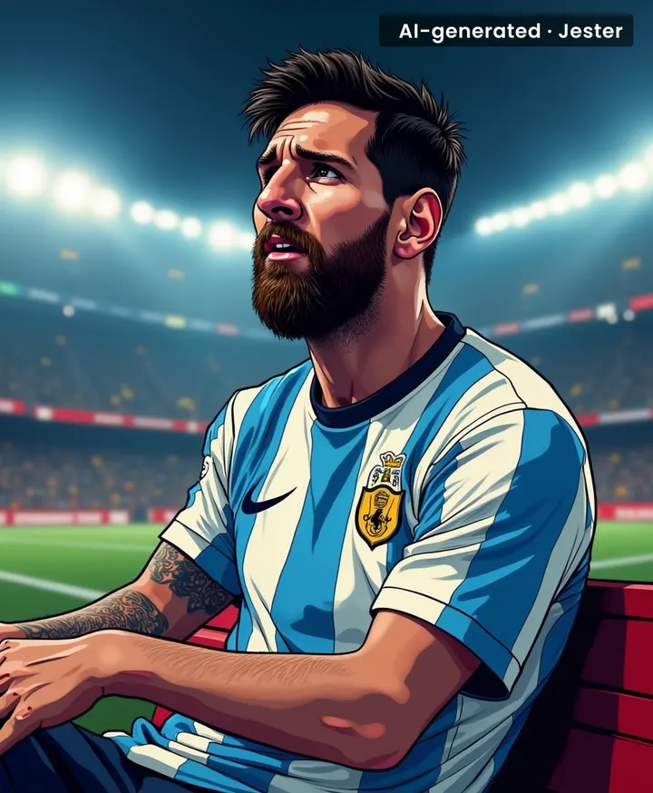 Messi's sweat is now officially the most valuable resource in Qatar.