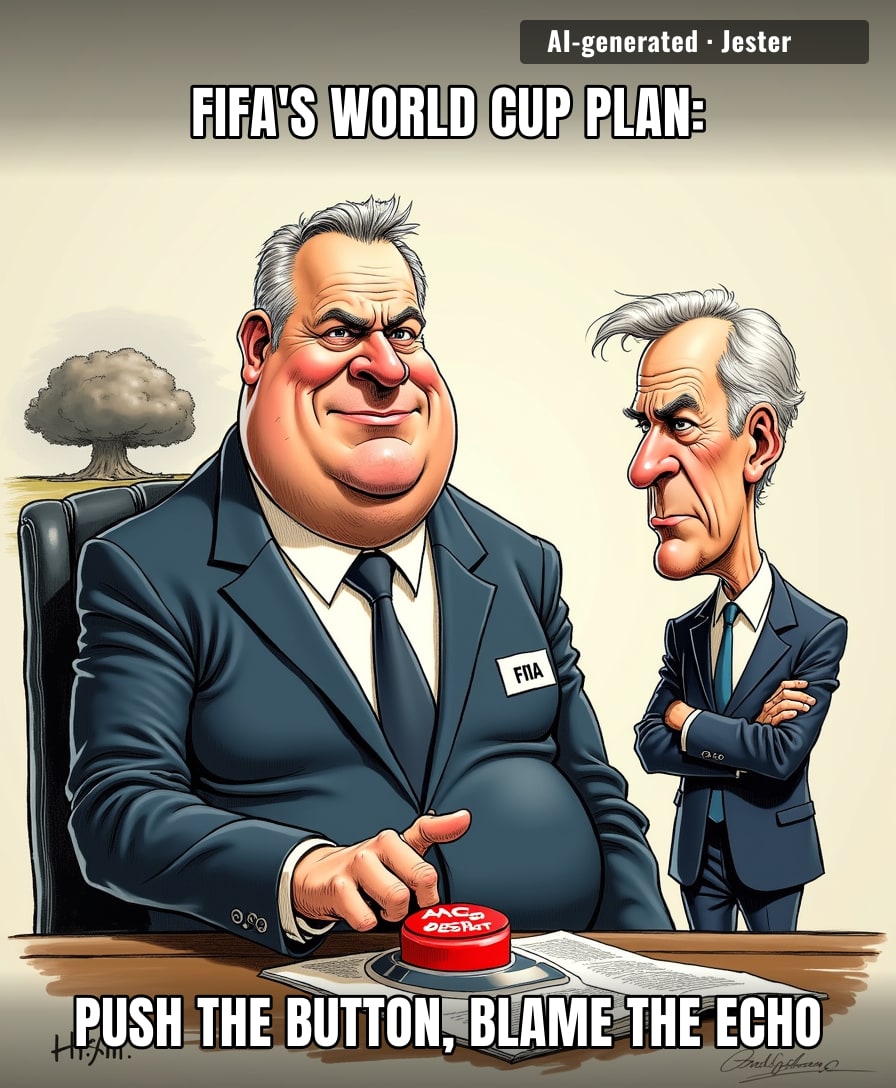 FIFA's self-destruct is so practiced, they've got a punch card.