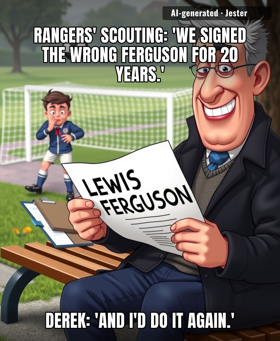 Derek Ferguson turned 'my son is a footballer' into a 20-year grudge match with his own club.