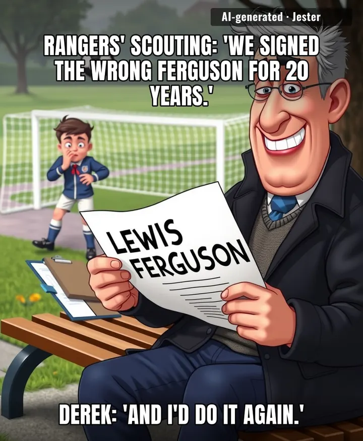 Derek Ferguson turned 'my son is a footballer' into a 20-year grudge match with his own club.