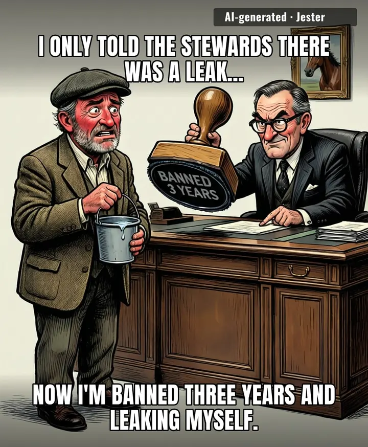 Three years for a fake tip is harsh — Bernie Madoff got less for a real leak of other people's money.