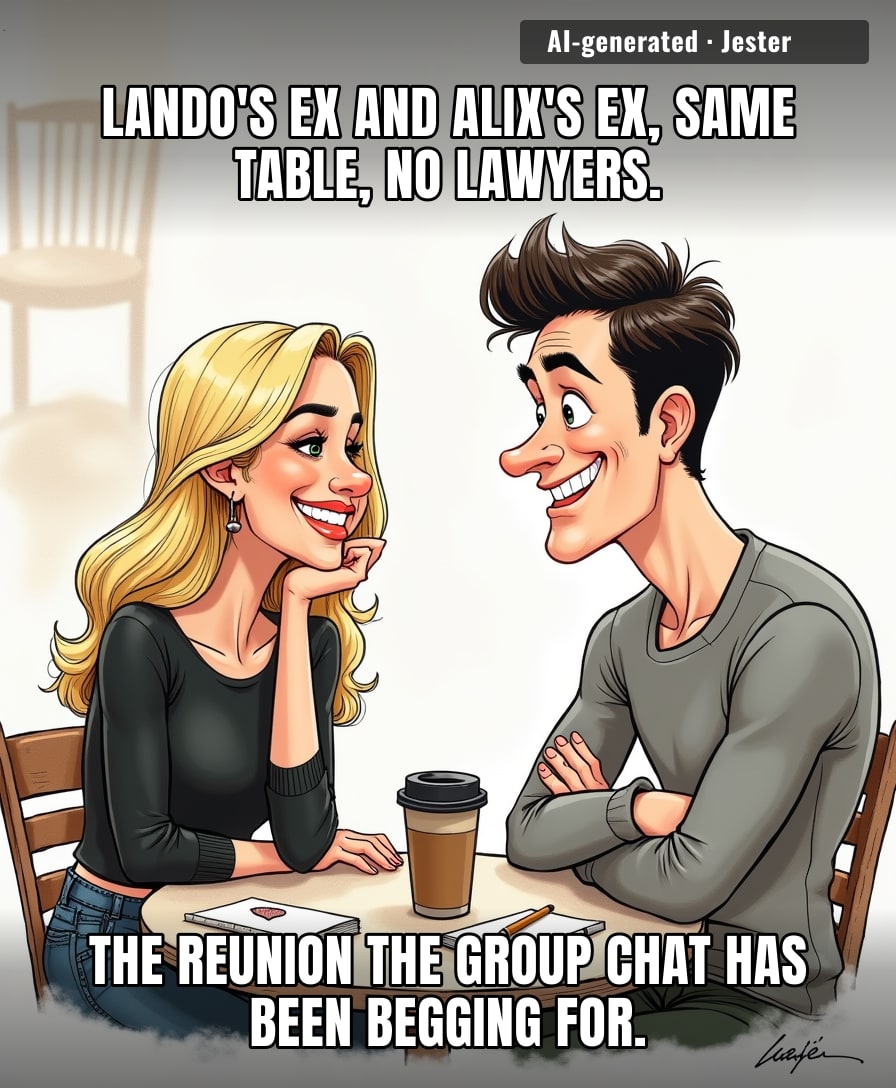 Two people comparing notes on the same ex is basically a Yelp review with witnesses.