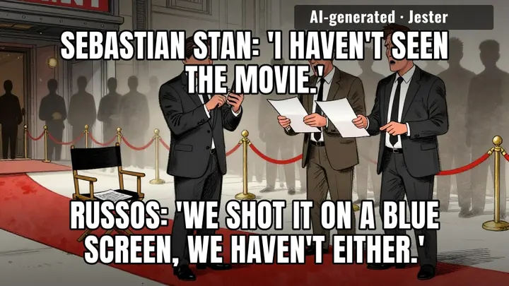 even the actors are watching this one on opening night like the rest of us