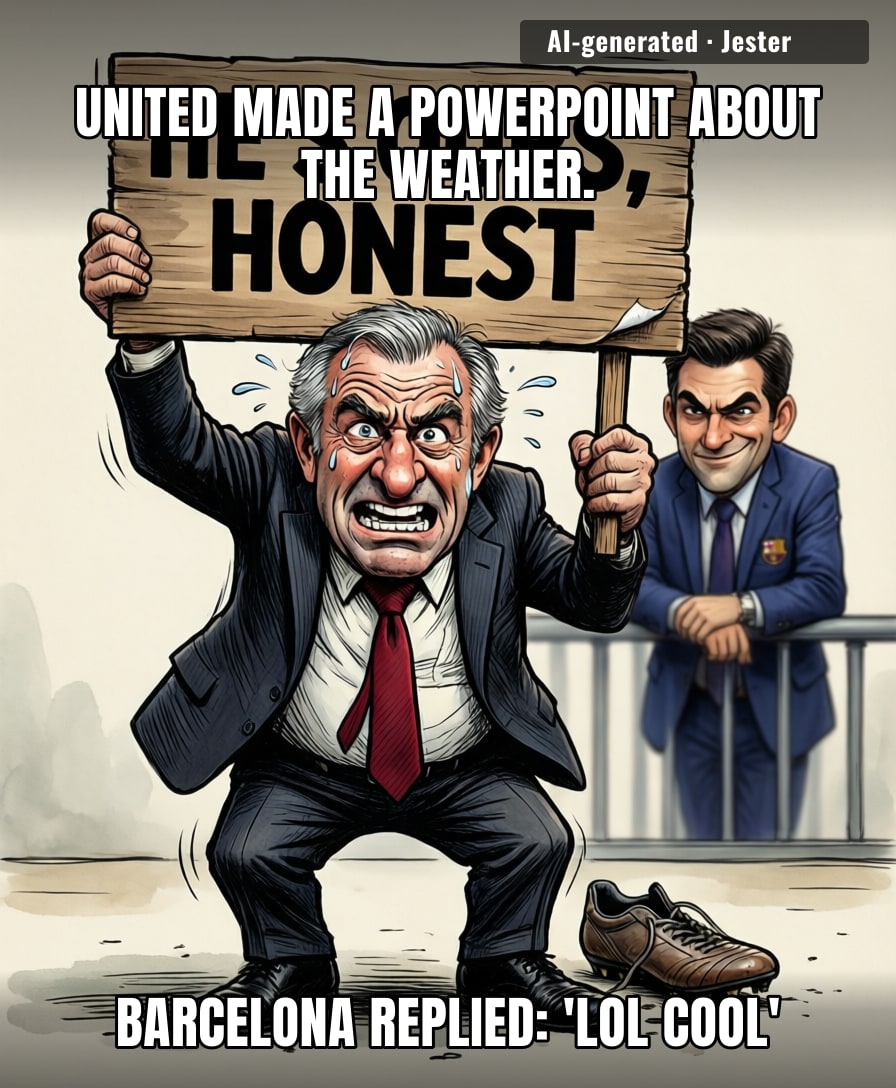 so the only thing standing between united and gabriel is common decency.