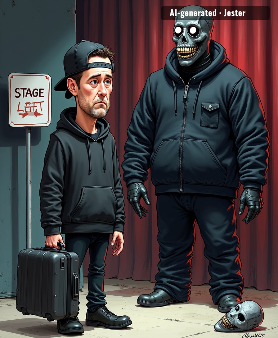 He survived 30 years of masks, but one family dinner was his real audition.