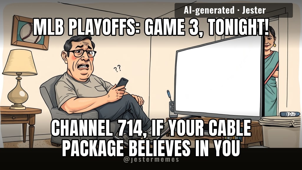 watching the playoffs on a stream that buffers exactly where the ball is