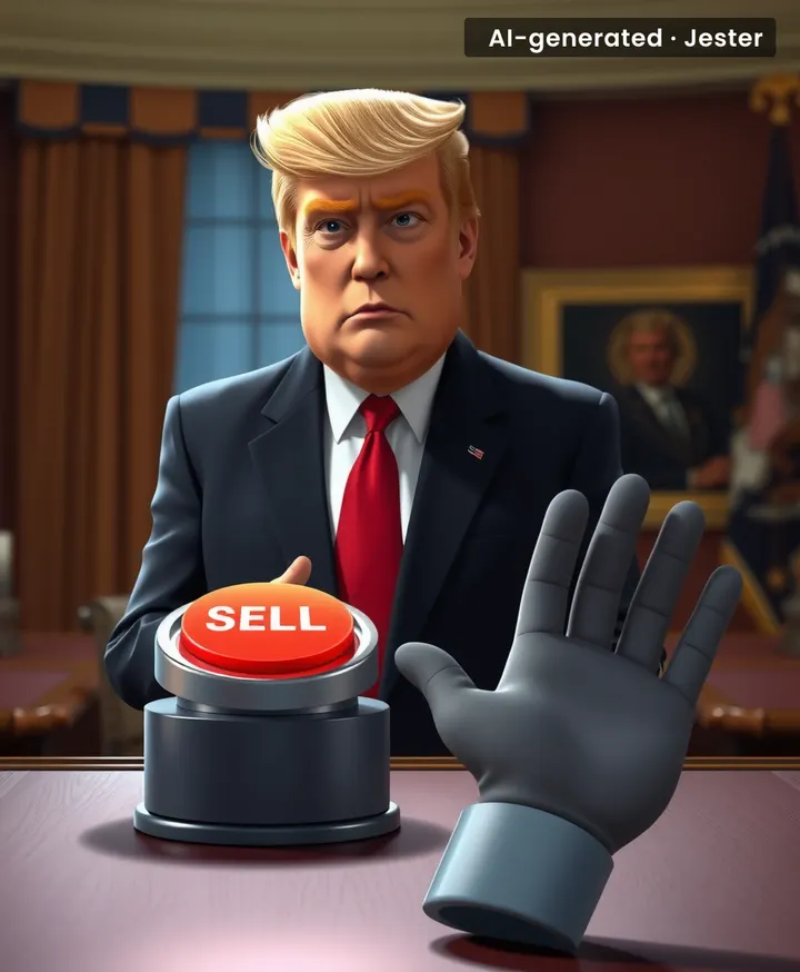 Someone really just got the presidential cheat code, didn't they?