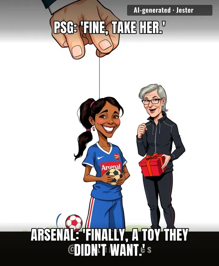 Arsenal's scouting department is basically a raccoon digging through PSG's bin of slightly-used defenders.