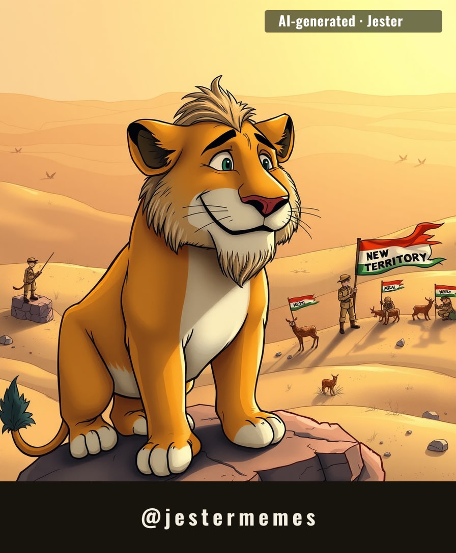 Turns out, if you bring back the deer, the lions will handle the rest themselves.