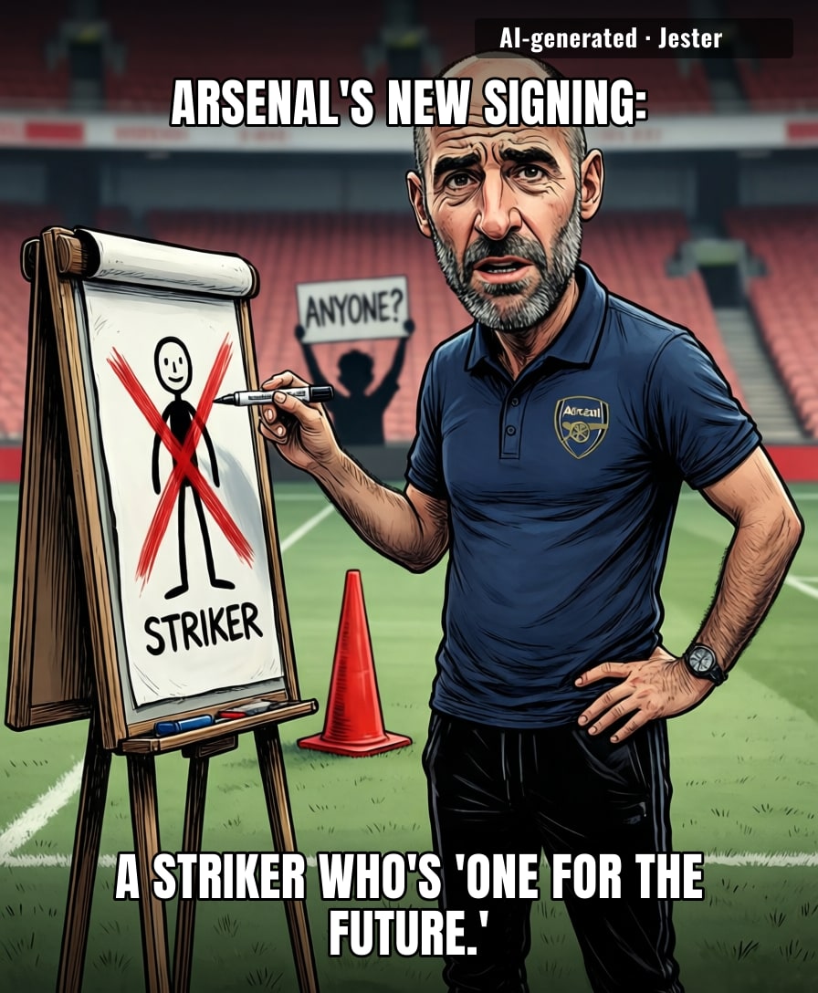 Arsenal's transfer window is just a screensaver: lots of movement, nothing actually downloads.