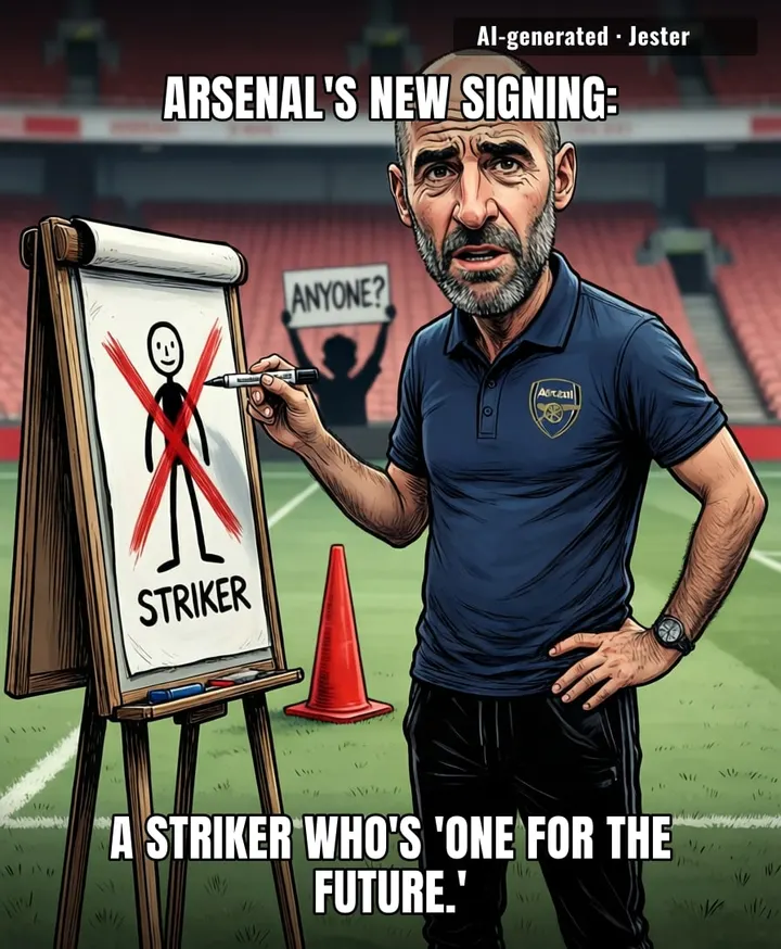 Arsenal's transfer window is just a screensaver: lots of movement, nothing actually downloads.