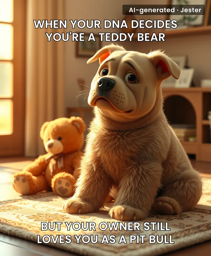Move over, Chewbacca — there's a new teddy bear in town, and he's got four legs.