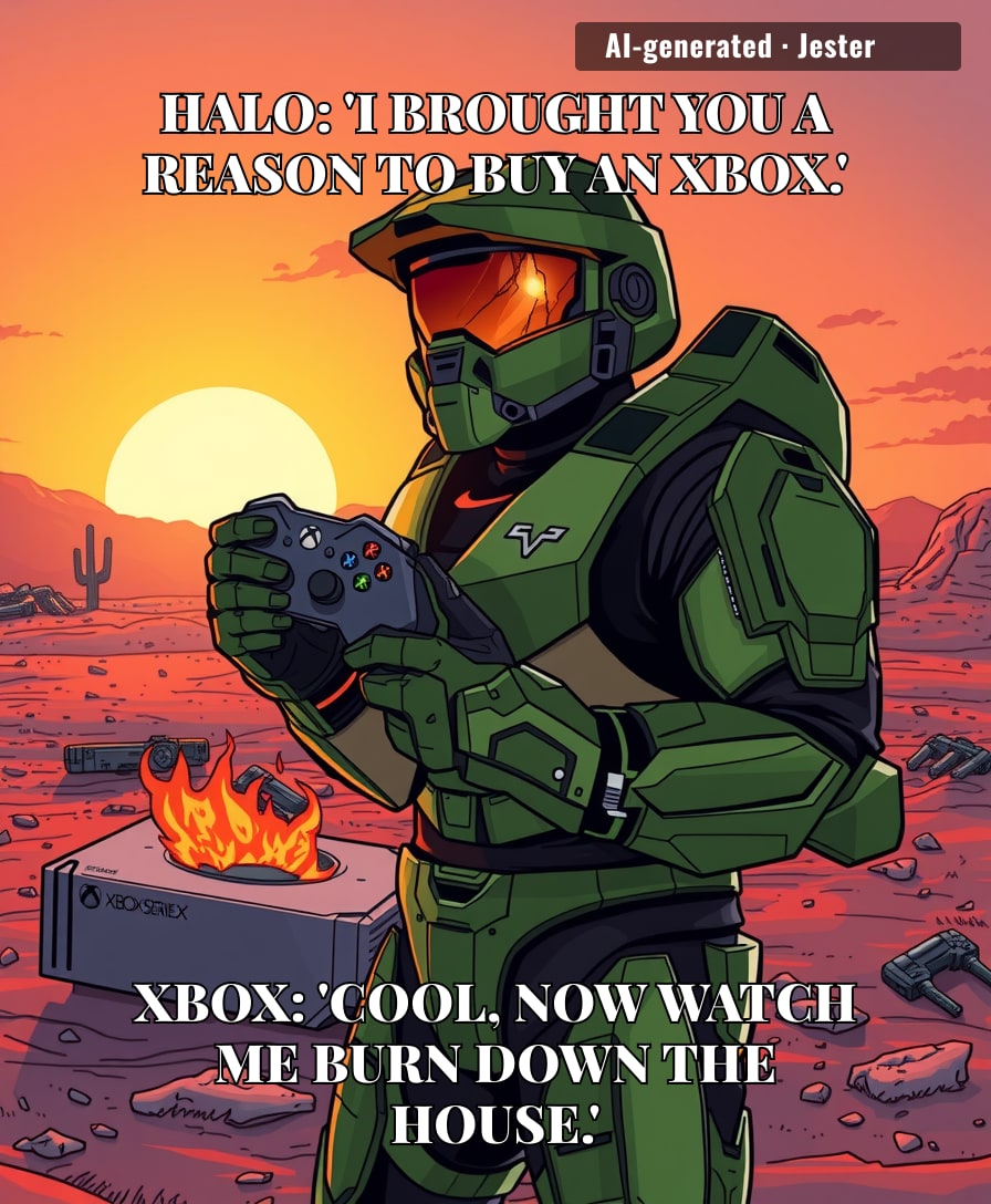 Only Xbox could turn a Halo remake into a eulogy for its own golden era.