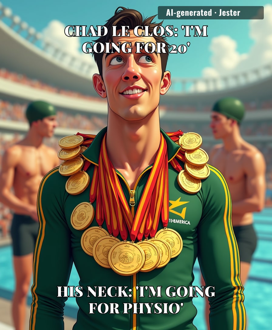At this rate, le Clos's medal collection needs its own zip code.