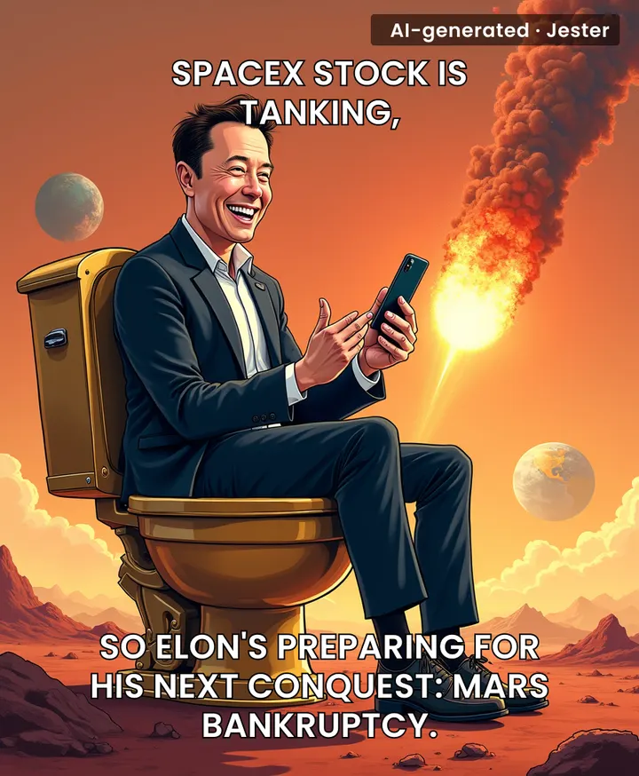 We really just handed Elon another $75B so he can tweet from Mars, huh?