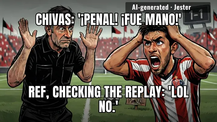 a handball no one called, in a city where both teams claim the same name.