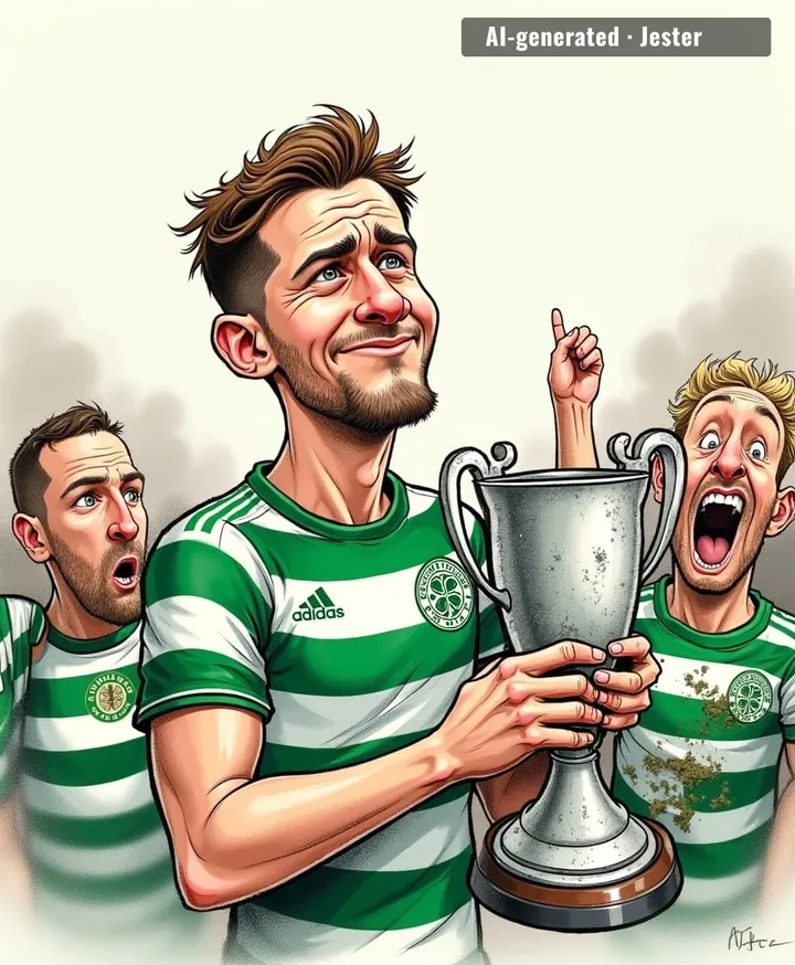 Celtic's title charge is so unstylish even the trophy is filing a complaint.