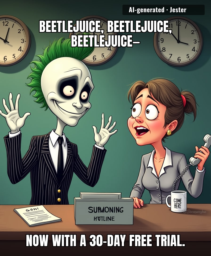 The only thing easier to summon than Beetlejuice is a customer service rep who calls you by your first name five times.