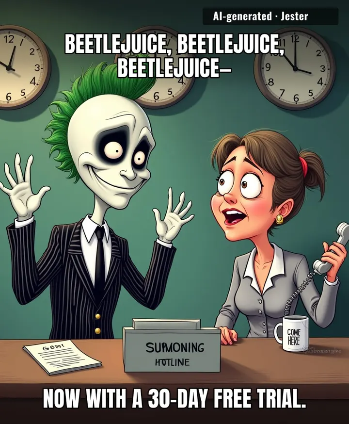 The only thing easier to summon than Beetlejuice is a customer service rep who calls you by your first name five times.