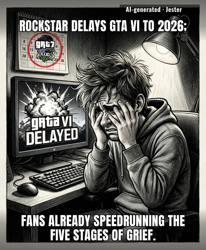 Rockstar delays the game so long that by launch day, the leaks will be playable as a retro classic.