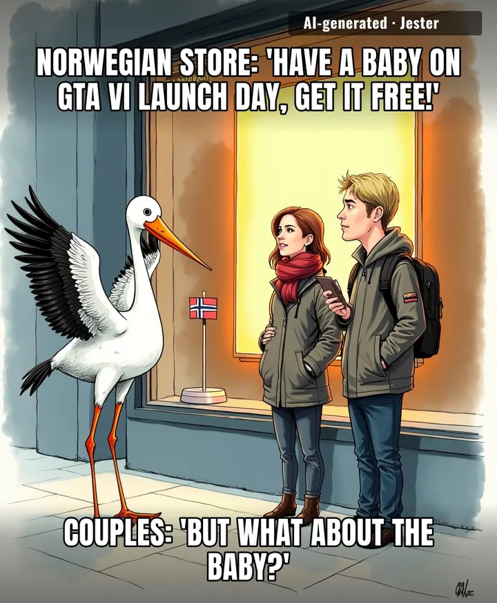 Somewhere in Norway tonight, a couple is arguing over whether to name their kid Franklin or Trevor.
