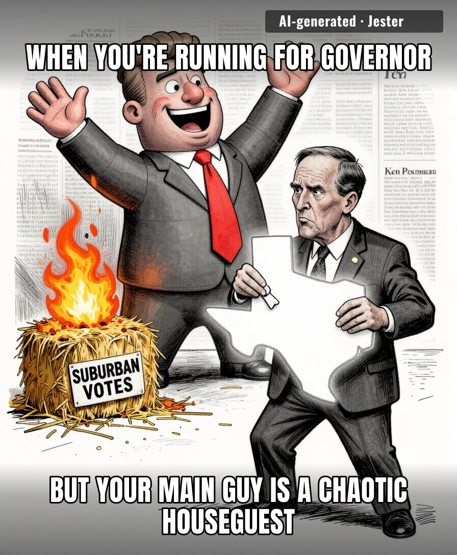being tied to Trump’s convention is like asking a arsonist to babysit your campaign