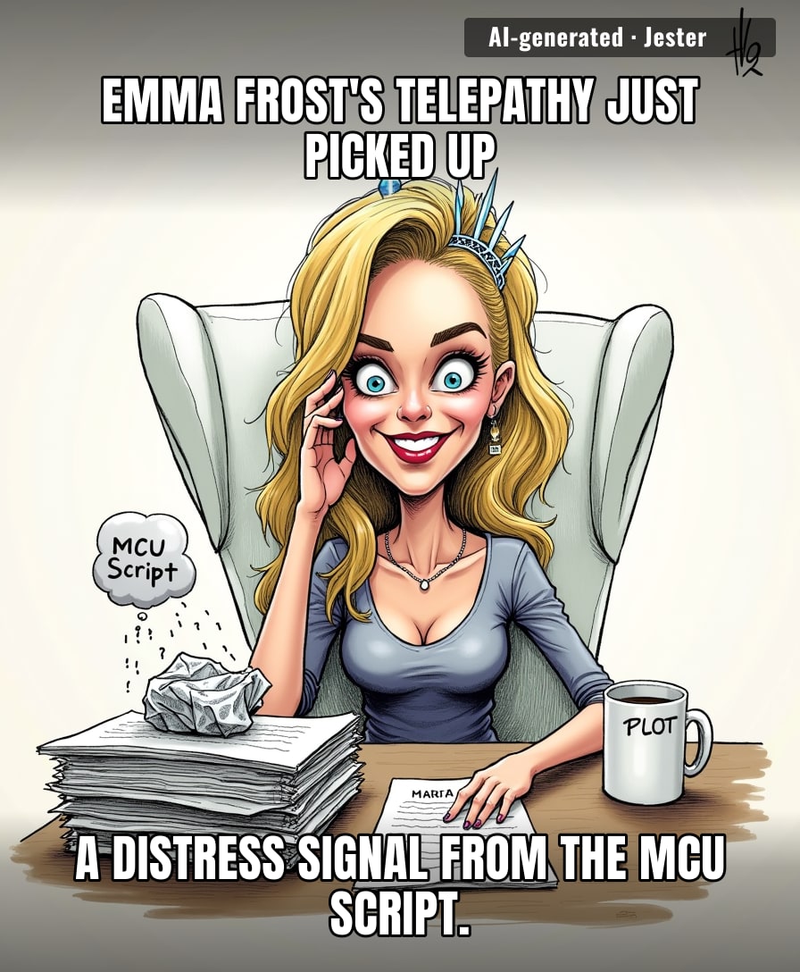 The MCU's casting couch just gained a telepath who can read the room and still signed up.
